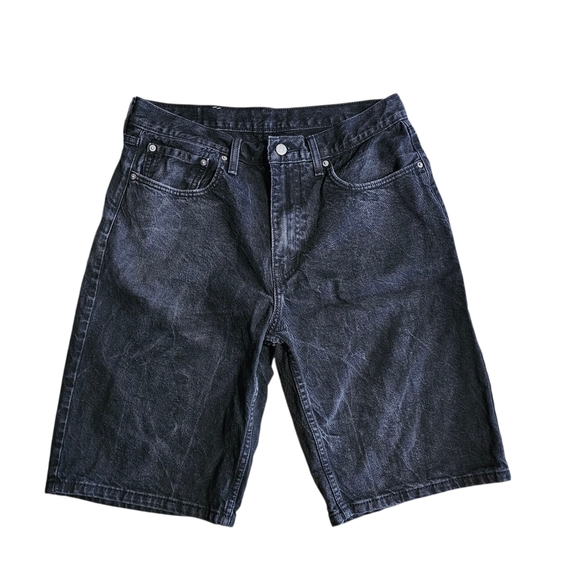 Levi's Dark Gray Denim Men's Shorts - Picture 1 of 7